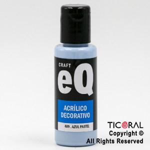 ACRIL.DECOR.EQ 409 AZUL PASTEL 50ML X 1